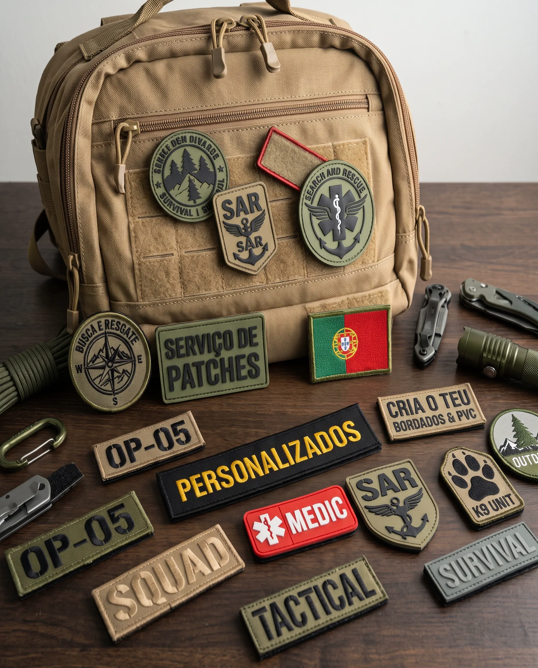 Patches (Bordados e 3D)